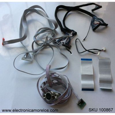 KIT DE CABLES PARA TV / HAIER / PWR015 / RMT112 / MODELO LE55B1381